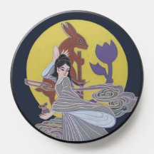 Déesse lapin et lune