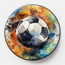 Football moderne Aquarelle Sports Cool