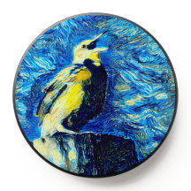 Le style VanGogh aux oiseaux solitaires