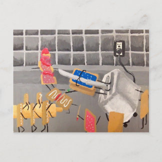 PopTarts vs. Toaster Strudels Postcard
