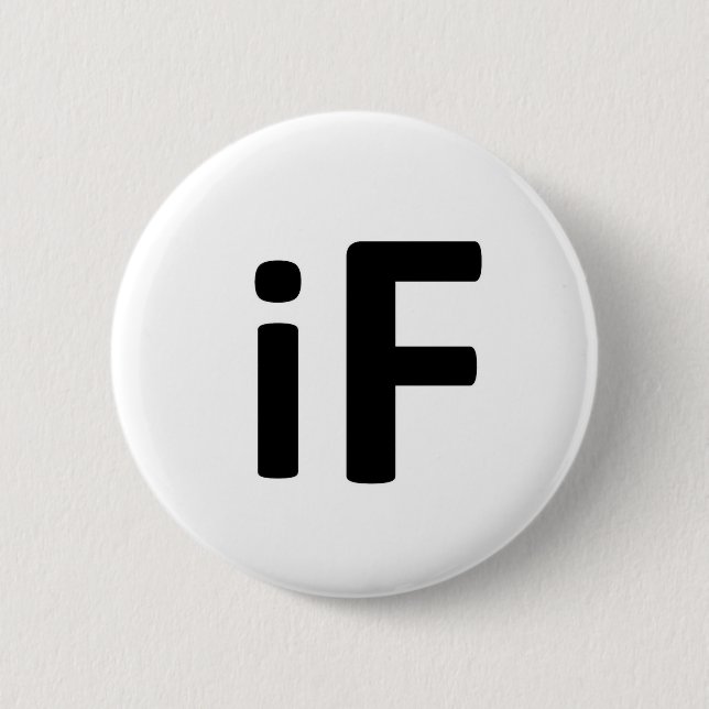 POPtRONiKA -  BADGE -  001 2 Inch Round Button (Front)