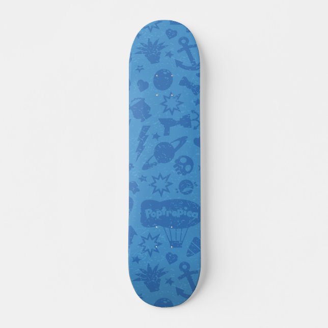 Poptropica Skateboard - Vintage détendu (Devant)
