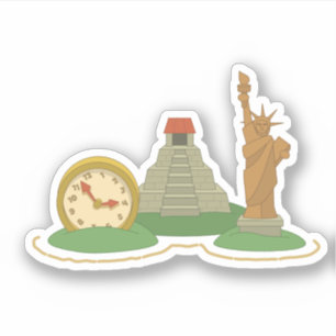Poptropica Time Tangled Sticker