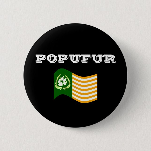 Popufur Button (Front)