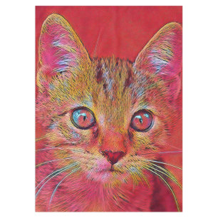 popular Animals -Kittem Tablecloth