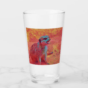 popular Animals - Meerkat Glass