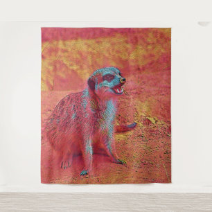 popular Animals - Meerkat Tapestry