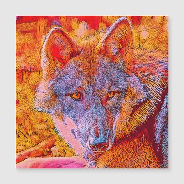 popular Animals -Wolf (Front)