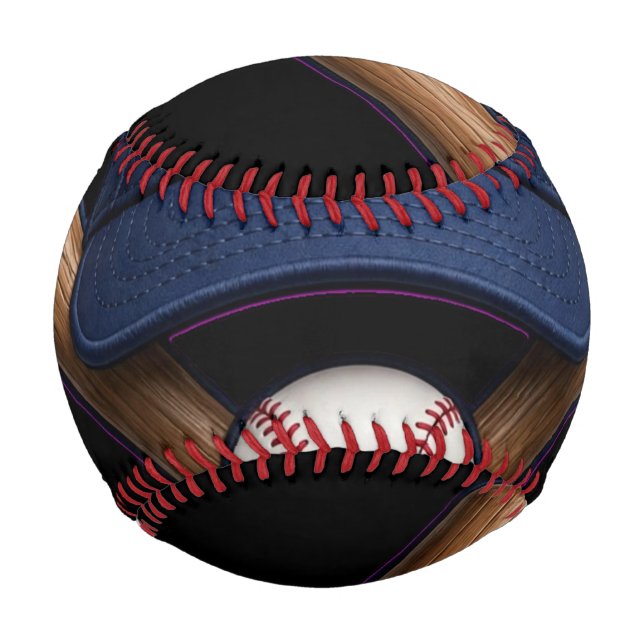Popular Baseball Team Emblem (Back)