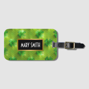 Popular Clover 4 Lists Green Collection Luggage Tag