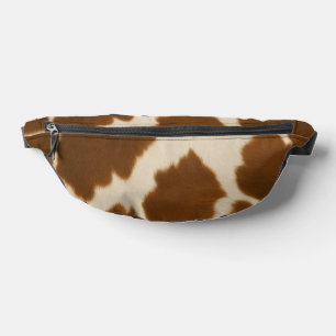 Popular Cow Faux Leather Elegant Collection Fanny Pack
