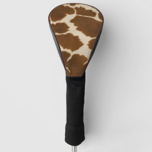 Popular Cow Faux Leather Elegant Collection Golf Head Cover