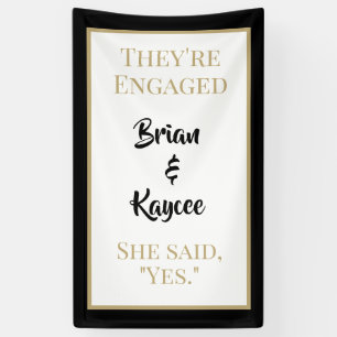 Popular! Custom, vertical engagement banner