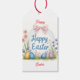 Popular Easter Eggs Beautiful Collection Gift Tags