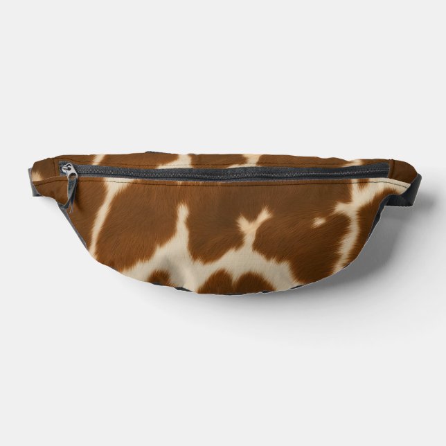 Popular Elegant Cow Faux Leather Collection Fanny Pack (Lay Down)