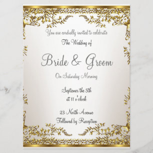 Popular Elegant Wedding Invitation