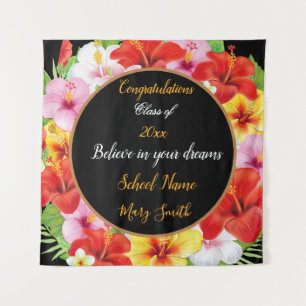 Popular Exotic Floral Customize Tapestry