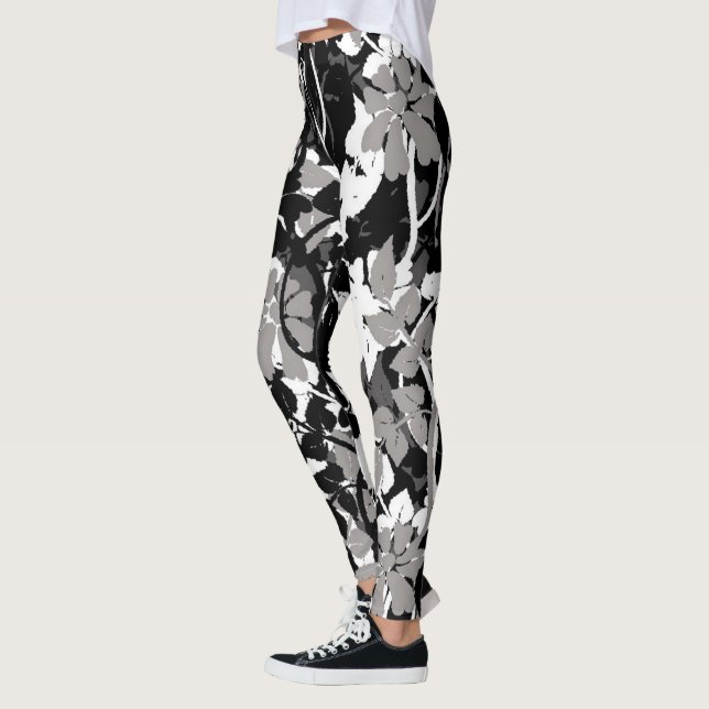 Popular Floral Leggings (Left)