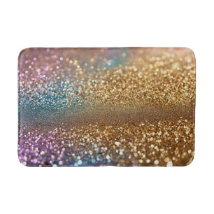 Popular Glitter Opal Holographic Collection Bath Mat