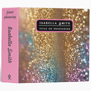 Popular Glitter Opal Holographic Collection Binder