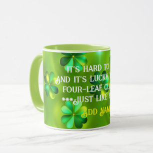 Popular Green Clover 4 Lists Collection Mug