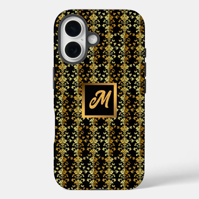 Popular Luxury Elegant Floral Collection Case-Mate iPhone Case (Back)