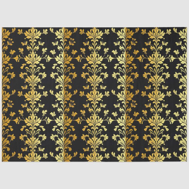 Popular Luxury Elegant Floral Collection Tissue Paper (Front)