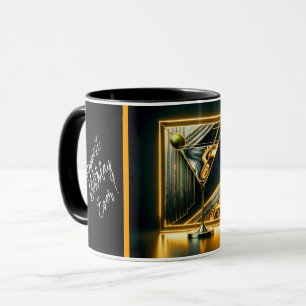 Popular Party Time Neon Personalized Mug