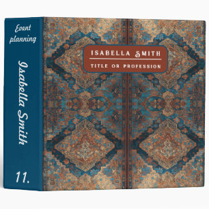 Popular Persian Beautiful Old Pattern Collection Binder