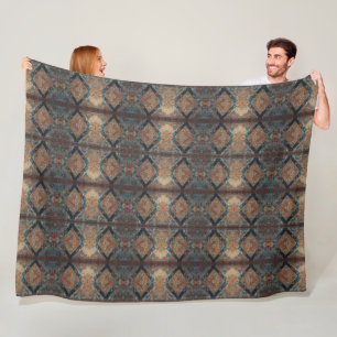 Popular Persian Beautiful Old Pattern Collection Fleece Blanket