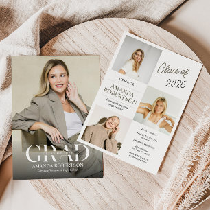 Popular Photo Graduation Invite