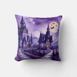 Popular Pumpkin Halloween Autumn Collection Throw Pillow