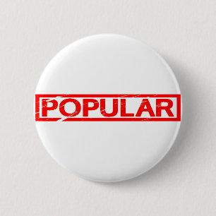 Popular Stamp 2 Inch Round Button