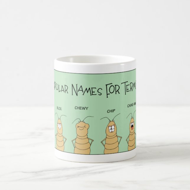 Popular Termite Names Coffee Mug (Center)