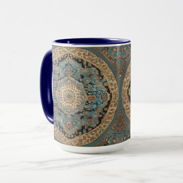 Popular Turkish Beautiful Old Pattern Collection Mug (Front Left)