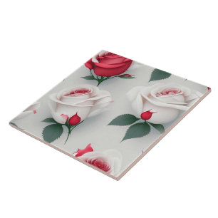 Popular Vintage Love Rose Collection Tile