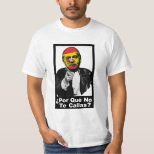 por que no te callas Soccer T-Shirt