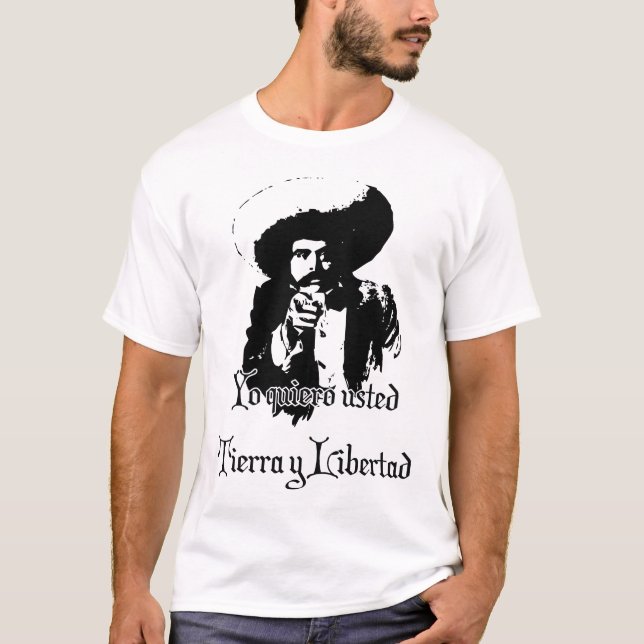 Por Terra e Liberdade T-Shirt (Front)