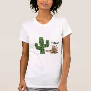 Porc-épic de bande dessinée de BA et T-shirt