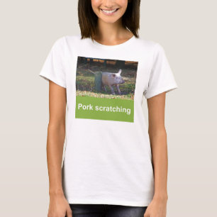 Porc rayant le T-shirt