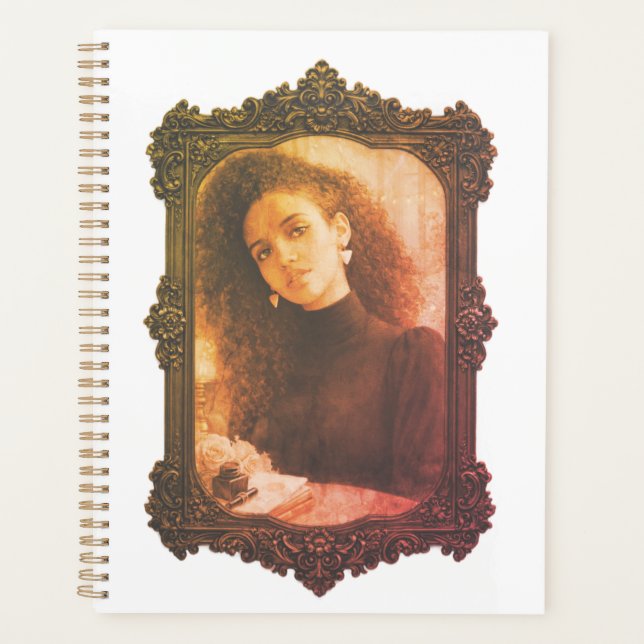 Porcelain Beauty Notebook for Girls & Teens | Eleg Planner (Front)