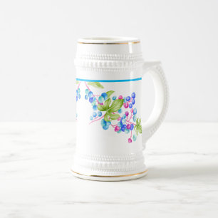 Porcelain Berries on a Stein