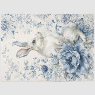 Porcelain Bunny Two Tissue Paper