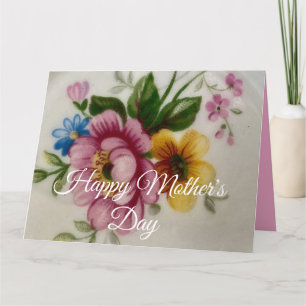 Porcelain Inspired Floral Card