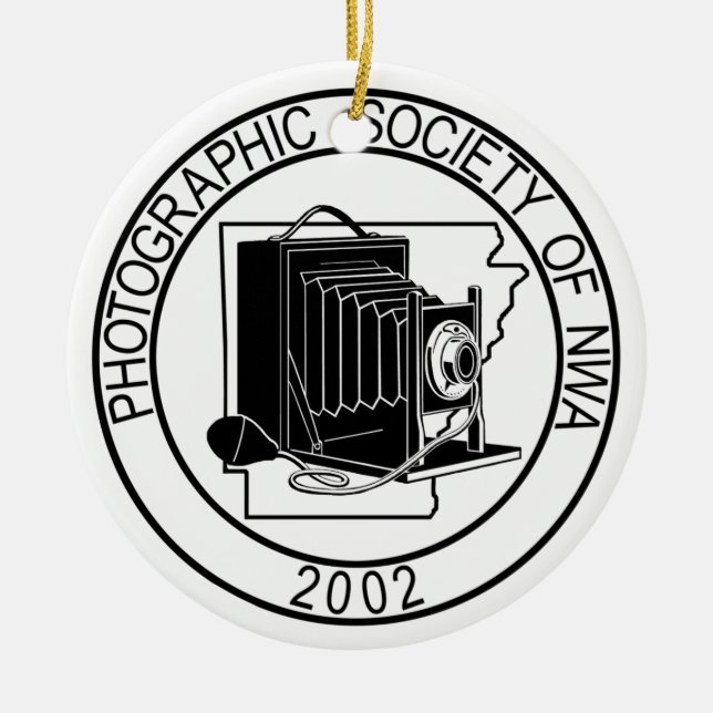 Porcelain PSNWA Crest Ornament (Front)