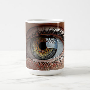 Porcelain Surreal Eye Coffee Mug
