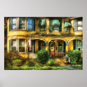 Porch - A Yellow Classic Poster