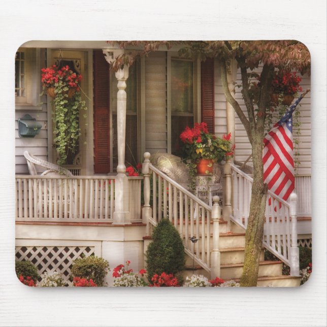 Porch - Americana Mouse Pad (Front)
