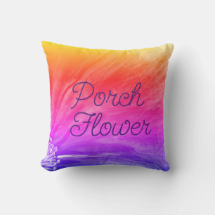 Porch Flower / Ipanema / Throw Pillow
