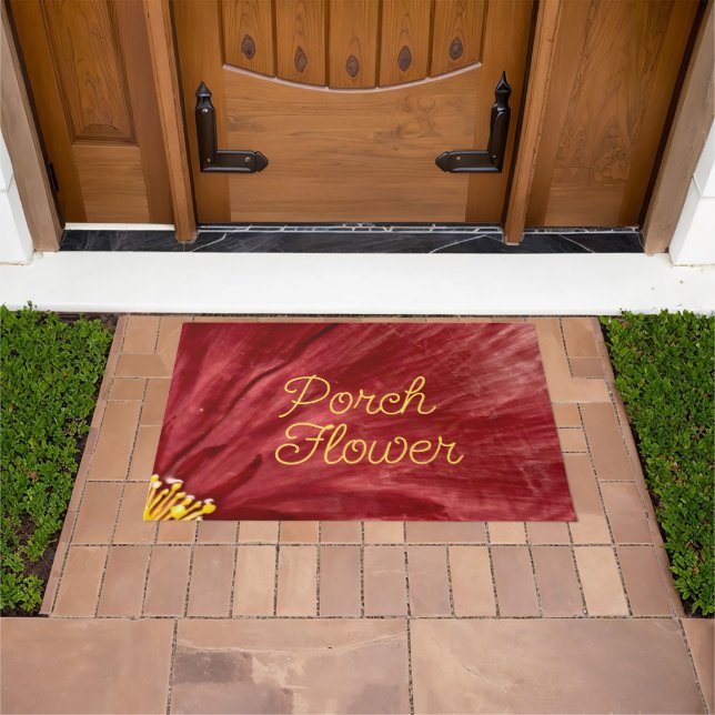 Porch Flower / Original / Doormat (Outdoor)